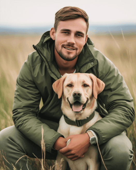 Pet grooming contact visual